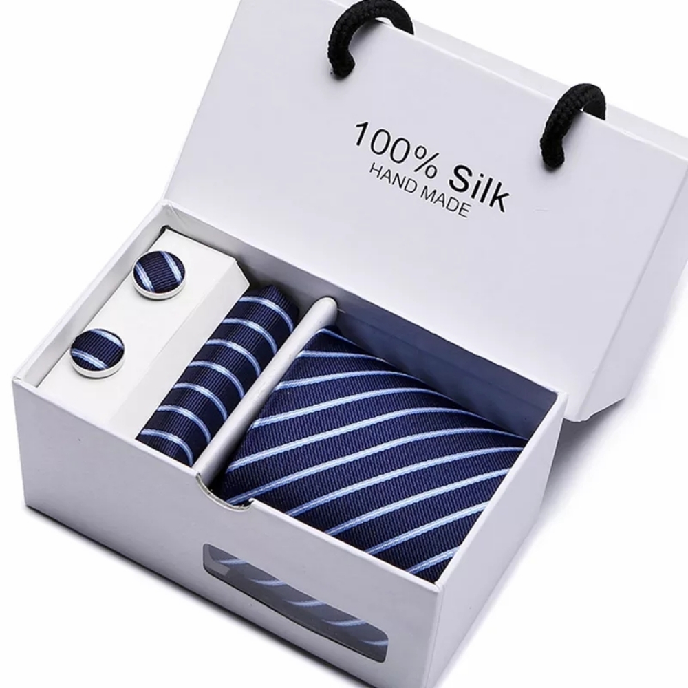 NECK TIE SET W/GIFT BOX
